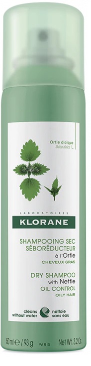 KLORANE SHAMPOO SECCO SEBORIDUTTORE ALL'ORTICA 150 ML - farmachicca