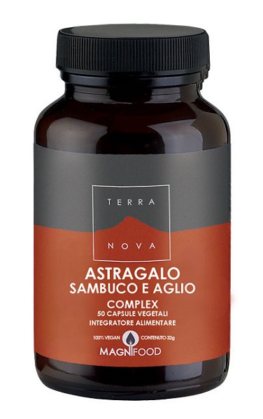 TERRANOVA ASTRAGALO/SAMBUCO/AGLIO 50 CAPSULE - farmachicca