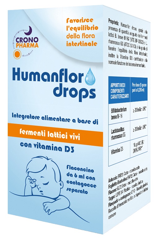 HUMANFLOR DROPS 6 ML - farmachicca