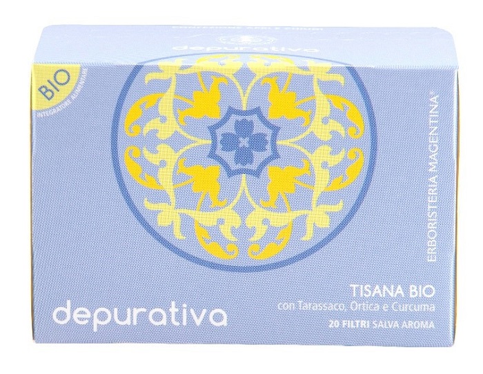 TISANA DEPURATIVA BIO 20 FILTRI - farmachicca