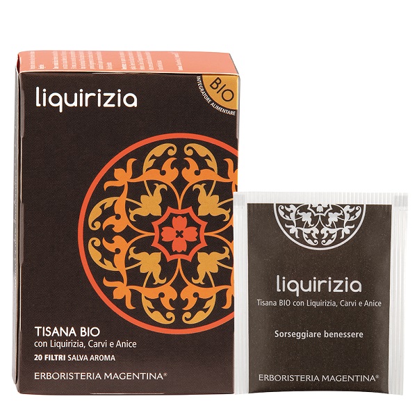 TISANA LIQUIRIZIA BIO 20 FILTRI - farmachicca