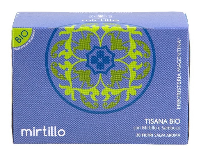 TISANA MIRTILLO BIO 20 FILTRI - farmachicca