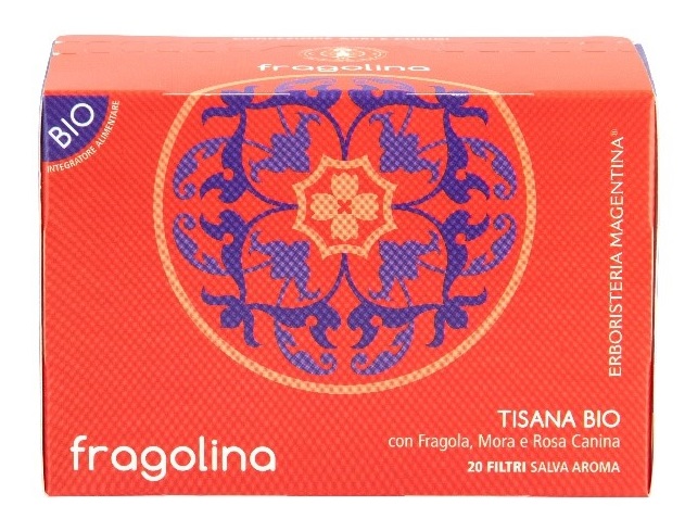 TISANA FRAGOLINA BIO 20 FILTRI - farmachicca