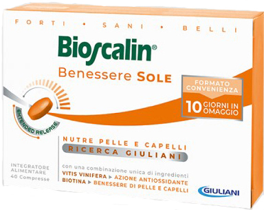 BIOSCALIN SOLE 30 + 10 COMPRESSE - farmachicca