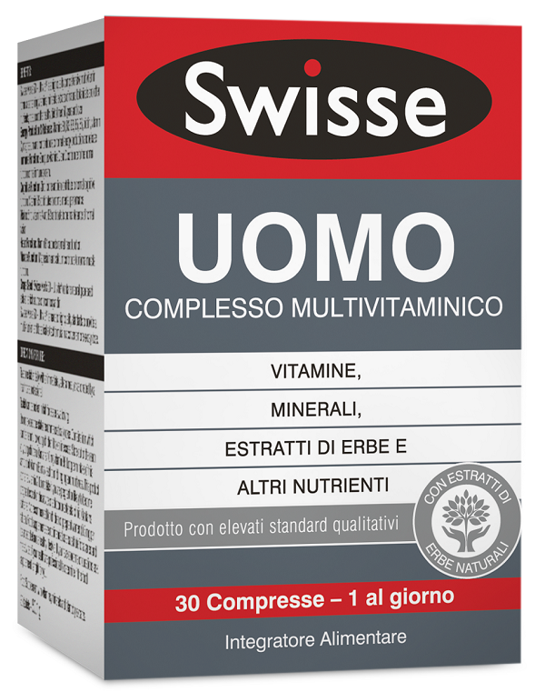 SWISSE MULTIVITAMINICO UOMO 30 COMPRESSE - farmachicca