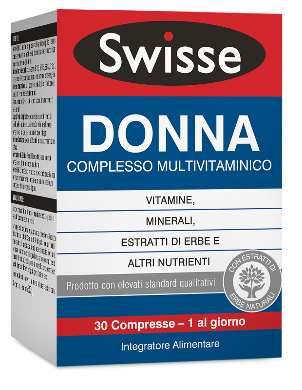 SWISSE MULTIVITAMINICO DONNA 30 COMPRESSE - farmachicca