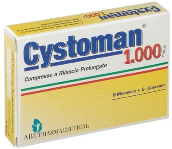 CYSTOMAN 1000 12 COMPRESSE - farmachicca