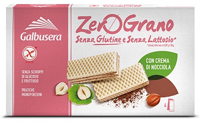 ZEROGRANO WAFER NOCCIOLA 180 G - farmachicca