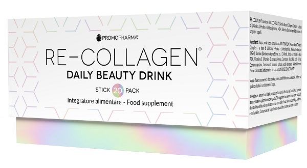 RE-COLLAGEN DAILY BEAUTY DRINK 20 STICK PACK X 12 ML - farmachicca