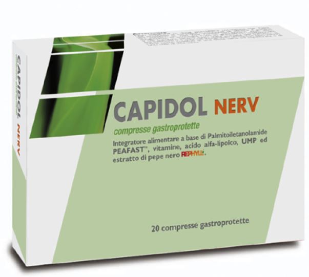 CAPIDOL NERV 20 COMPRESSE GASTROPROTETTE - farmachicca