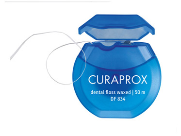 CURAPROX DF 834 DENTAL FLOSS WAXED 50 METRI - farmachicca
