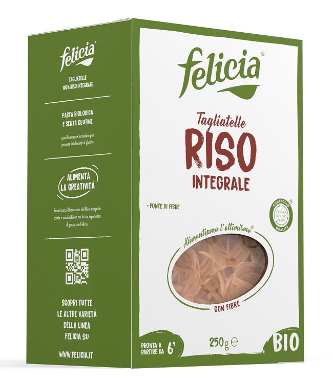 FELICIA TAGLIATELLE RISO INTEGRALE 250 G - farmachicca