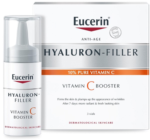 EUCERIN HYALURON-FILLER VITAMIN C BOOSTER 3 X 8 ML - farmachicca