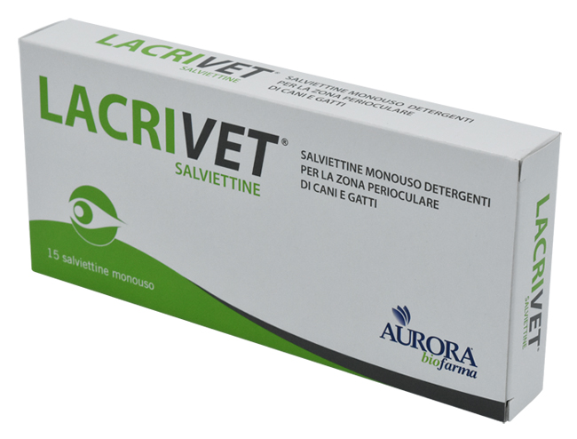 LACRIVET SALVIETTINE 15 PEZZI - farmachicca