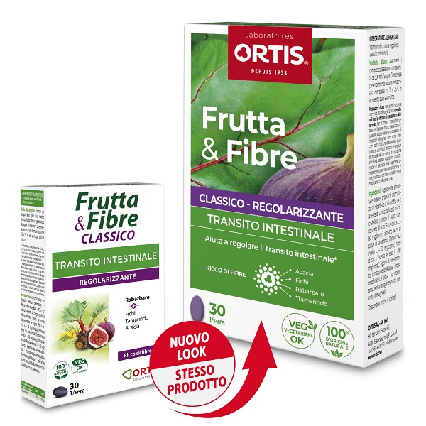 FRUTTA & FIBRE CLASSICO 30 COMPRESSE - farmachicca