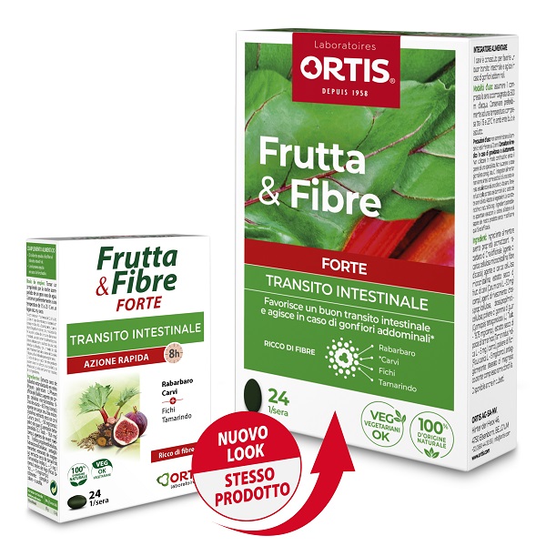 FRUTTA & FIBRE FORTE 24 COMPRESSE - farmachicca