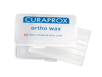 CURAPROX ORTHO WAX 7 PEZZI 46X4 MM DI CERA ORTODONTICA - farmachicca
