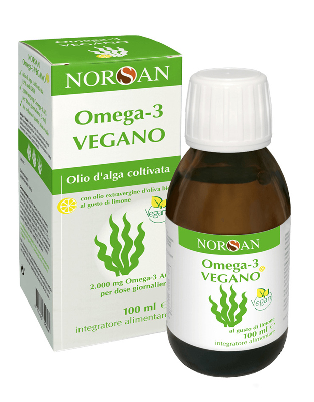NORSAN OMEGA 3 VEGANO 100 ML AL GUSTO DI LIMONE - farmachicca