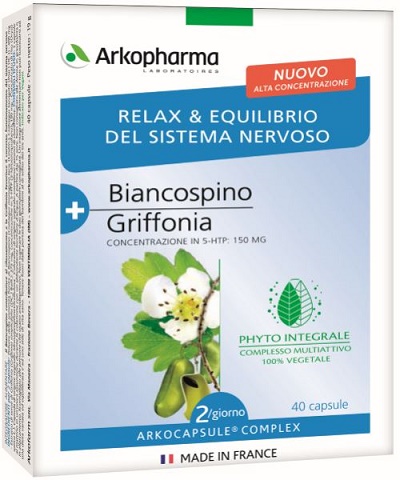 ARKO CAPSULE COMPLEX RELAX 40 CAPSULE - farmachicca