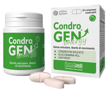 CONDROGEN ENERGY 30 COMPRESSE MASTICABILI - farmachicca