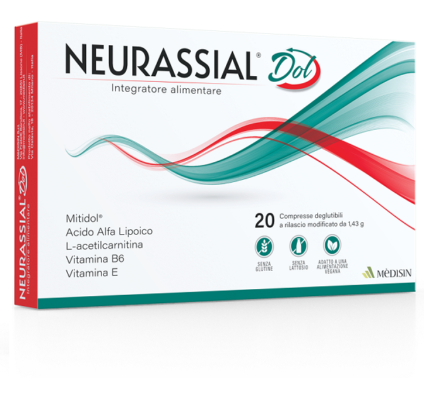 NEURASSIAL DOL 20 COMPRESSE DEGLUTIBILI A RILASCIO MODIFICATO - farmachicca