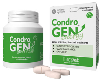 CONDROGEN ENERGY 60 COMPRESSE MASTICABILI - farmachicca