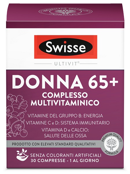 SWISSE DONNA 65+ COMPLESSO MULTIVITAMINICO 30 COMPRESSE - farmachicca