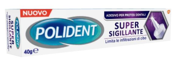 POLIDENT SUPER SIGILLANTE ADESIVO PROTESI DENTALE 40 G - farmachicca