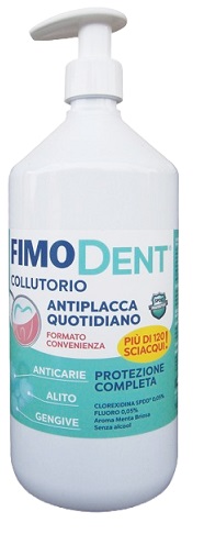 FIMODENT COLLUTORIO ANTI PLACCA QUOTIDIANO 1 L - farmachicca