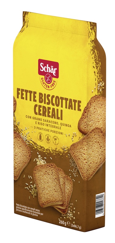 SCHAR FETTE BISCOTTATE AI CEREALI 260 G - farmachicca