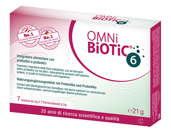 OMNI BIOTIC 6 POLVERE 7 BUSTINE DA 3 G - farmachicca