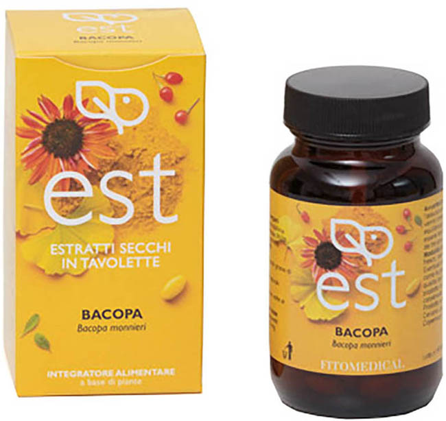 BACOPA ESTRATTO SECCO 60 TAVOLETTE - farmachicca