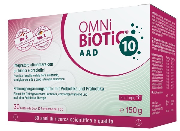 OMNI BIOTIC 10 AAD 30 BUSTINE DA 5 G - farmachicca
