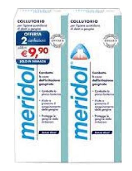 MERIDOL COLLUTORIO BIPACCO 2 X 400 ML - farmachicca