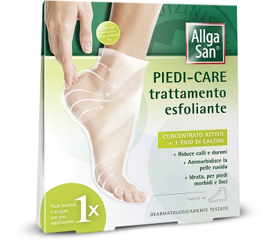 ALLGASAN PIEDI CARE TRATTAMENTO ESFOLIANTE 2 BUSTE MONODOSE - farmachicca