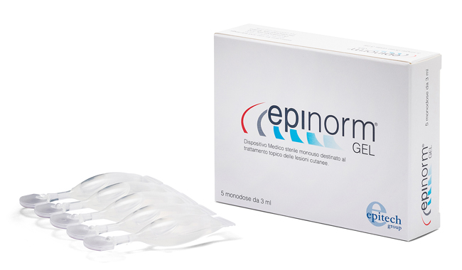EPINORM GEL TRATTAMENTO LESIONI CUTANEE DA EPISIOTOMIA 5 MONODOSE 3 ML - farmachicca