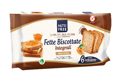 NUTRIFREE FETTE BISCOTTATE INTEGRALI 225 G - farmachicca