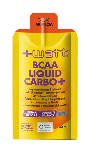 BCAA LIQUID CARBO+ ARANCIA 30 ML - farmachicca