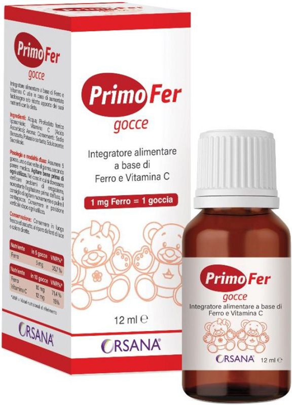 PRIMOFER GOCCE 12 ML - farmachicca