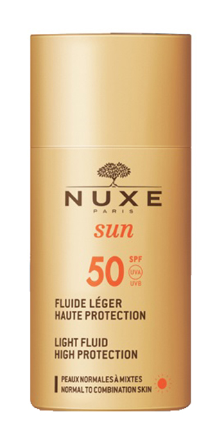 NUXE SUN FLUIDO LEGGERO ALTA PROTEZIONE SPF50 50 ML - farmachicca