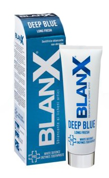 BLANX DEEP BLUE DENTIFRICIO SBIANCANTE NON ABRASIVO 25 ML - farmachicca