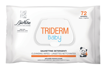 TRIDERM BABY SALVIETTINE DETERGENTI 72 PEZZI - farmachicca