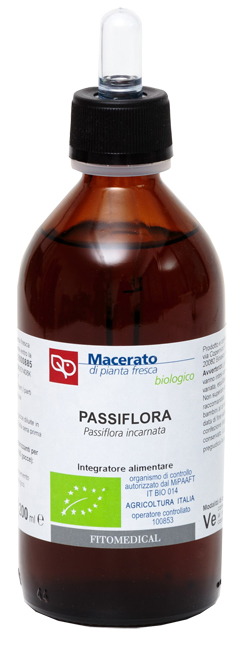 TINTURA MADRE PASSIFLORA BIO 200 ML - farmachicca