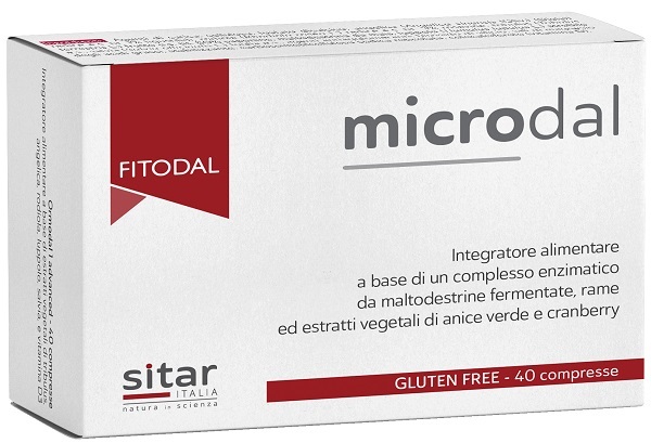 MICRODAL 40 COMPRESSE FITODAL - farmachicca