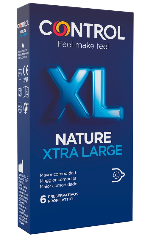 PROFILATTICO CONTROL NEW NATURE 2,0 XL 6 PEZZI - farmachicca