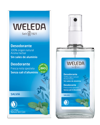 DEODORANTE SPRAY SALVIA 100 ML - farmachicca