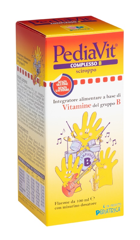 PEDIAVIT COMPLESSO B SCIROPPO 100 ML - farmachicca