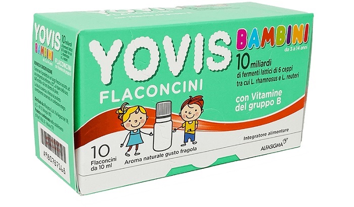 YOVIS BAMBINI FRAGOLA 10 FLACONCINI DA 10 ML - farmachicca