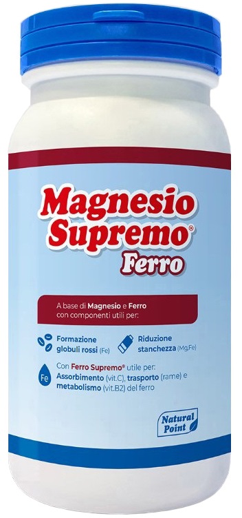 MAGNESIO SUPREMO FERRO 150 G - farmachicca