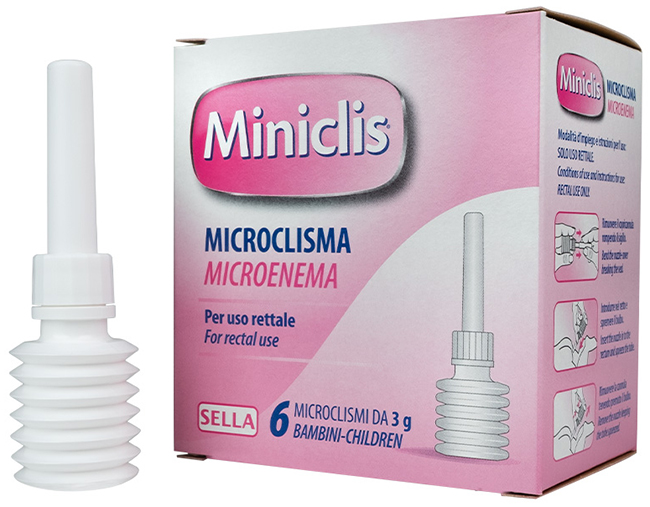 MINICLIS BIMBI 3G 6 MICROCLISMI CL II - farmachicca